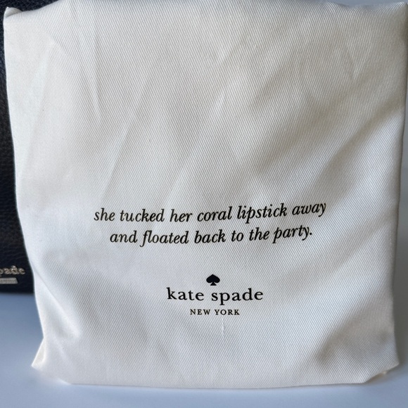 Kate Spade Jackson Street Mylie Black Pebbled Leather Hobo Crossbody Bag - Picture 16 of 16